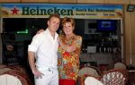 Gran Canaria Las Palmas 9 juli 2012
Marianne Weber zoon en kleinzoon bij de strandtent op Gran Canaria.
Peter Smulders bv