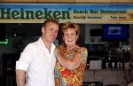 Gran Canaria Las Palmas 9 juli 2012
Marianne Weber zoon en kleinzoon bij de strandtent op Gran Canaria.
Peter Smulders bv