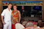 Gran Canaria Las Palmas 9 juli 2012
Marianne Weber zoon en kleinzoon bij de strandtent op Gran Canaria.
Peter Smulders bv