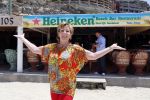Gran Canaria Las Palmas 9 juli 2012
Marianne Weber zoon en kleinzoon bij de strandtent op Gran Canaria.
Peter Smulders bv
