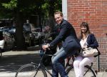 Amsterdam 20 juli 2012
Mark v Eeuwen met zijn nieuwe vriendin op de fiets.
Peter Smulders bv