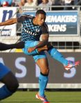 Waalwijk, 11 Augustus 2012
Eerste kompetitiewedstrijd in het nieuwe seizoen 2012/2013 tussen RKC-PSV, eindstand 3-2
Memphis Depay
Foto Peter Smulders BV