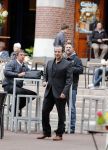 Amsterdam 8 augustus 2012
Najib Amhali en Willem Holleeder bij opnames van film valentino op het beursplein.
Peter Smulders bv