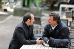 Amsterdam 8 augustus 2012
Najib Amhali en Willem Holleeder bij opnames van film valentino op het beursplein.
Peter Smulders bv