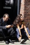 Amsterdam 10 augustus 2012
Yolanthe Sneijder Cabau Najib Amhali en Johnny de Mol bij opnames film Valentino.
Peter Smulders bv
