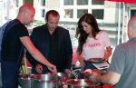 Amsterdam 10 augustus 2012
Yolanthe Sneijder Cabau Najib Amhali en Johnny de Mol bij opnames film Valentino.
Peter Smulders bv