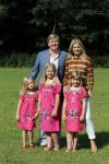 Wassenaar 7 juli 2012
Fotosessie met Prins Willem Alexander prinses Maxima Alexia Ariane en Amalia op landgoed de horsten.
Peter Smulder bv