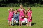 Wassenaar 7 juli 2012
Fotosessie met Prins Willem Alexander prinses Maxima Alexia Ariane en Amalia op landgoed de horsten.
Peter Smulder bv