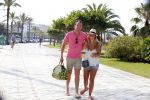 ibiza 11 juli 2012
Robert Doornbos en zijn verloofde Chantal Bles bij de haven van ibiza op weg om dingen voor hun huwelijk te plannen.
Peter Smulders bv
