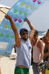 ibiza 1 augustus 2012
Ferry Doedens met zijn nieuwe vriend Nuno Azevedo op het strand bij el seriquito. Roeland Fernhout
Peter Smulders bv