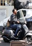 Amsterdam 26 juni 2012
Ruud Gullit op zijn vespa scooter.
Peter Smulders bv
