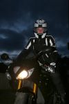 Well, 8 Juli 2012
Sietse Klomp met zijn nieuwe Triumph Daytona motor.
Foto Peter Smulders BV