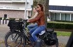 Amsterdam 6 juli 2012
Tatum Dagelet op de fiets .
Peter Smulders bv