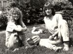 Dolly Dots Anita Heilker 1984 met haar man Ton Blanker