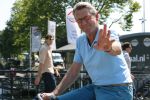 Amsterdam 26 juli 2012
Ursul de Geer op de fiets.
Peter Smulders bv