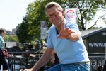 Amsterdam 26 juli 2012
Ursul de Geer op de fiets.
Peter Smulders bv