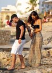 Ibiza 10 juli 2012
Wesley Sneijder en zijn vrouw Yolanthe Sneijder Cabau verliefd op ibiza genieten van de ondergaande zon.
Peter Smulders bv
