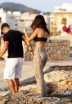 Ibiza 10 juli 2012
Wesley Sneijder en zijn vrouw Yolanthe Sneijder Cabau verliefd op ibiza genieten van de ondergaande zon.
Peter Smulders bv