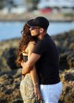 Ibiza 10 juli 2012
Wesley Sneijder en zijn vrouw Yolanthe Sneijder Cabau verliefd op ibiza genieten van de ondergaande zon.
Peter Smulders bv