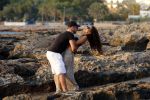 Ibiza 10 juli 2012
Wesley Sneijder en zijn vrouw Yolanthe Sneijder Cabau verliefd op ibiza genieten van de ondergaande zon.
Peter Smulders bv