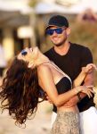 Ibiza 10 juli 2012
Wesley Sneijder en zijn vrouw Yolanthe Sneijder Cabau verliefd op ibiza genieten van de ondergaande zon.
Peter Smulders bv