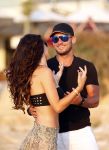 Ibiza 10 juli 2012
Wesley Sneijder en zijn vrouw Yolanthe Sneijder Cabau verliefd op ibiza genieten van de ondergaande zon.
Peter Smulders bv