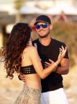 Ibiza 10 juli 2012
Wesley Sneijder en zijn vrouw Yolanthe Sneijder Cabau verliefd op ibiza genieten van de ondergaande zon.
Peter Smulders bv