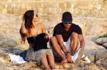 Ibiza 10 juli 2012
Wesley Sneijder en zijn vrouw Yolanthe Sneijder Cabau verliefd op ibiza genieten van de ondergaande zon.
Peter Smulders bv