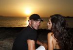 Ibiza 10 juli 2012
Wesley Sneijder en zijn vrouw Yolanthe Sneijder Cabau verliefd op ibiza genieten van de ondergaande zon.
Peter Smulders bv