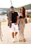 Ibiza 10 juli 2012
Wesley Sneijder en zijn vrouw Yolanthe Sneijder Cabau verliefd op ibiza genieten van de ondergaande zon.
Peter Smulders bv