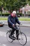 Amsterdam 27 juni 2012
Wim Kok op de fiets in Amsterdam.
Peter Smulders bv