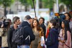 Amsterdam, 11 Juli 2012
Yolanthe Sneijder tijdens filmopnames in Amsterdan
Foto Peter Smulders BV