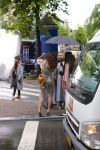 Amsterdam, 11 Juli 2012
Yolanthe Sneijder tijdens filmopnames in Amsterdan
Foto Peter Smulders BV