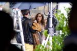 Amsterdam, 11 Juli 2012
Yolanthe Sneijder tijdens filmopnames in Amsterdan
Foto Peter Smulders BV
