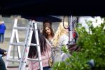 Amsterdam, 11 Juli 2012
Yolanthe Sneijder tijdens filmopnames in Amsterdan
Foto Peter Smulders BV