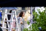 Amsterdam, 11 Juli 2012
Yolanthe Sneijder tijdens filmopnames in Amsterdan
Foto Peter Smulders BV