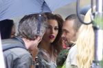 Amsterdam, 11 Juli 2012
Yolanthe Sneijder tijdens filmopnames in Amsterdan
Foto Peter Smulders BV