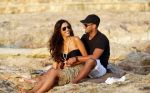 Ibiza 10 juli 2012
Wesley Sneijder en zijn vrouw Yolanthe Sneijder Cabau verliefd op ibiza genieten van de ondergaande zon.
Peter Smulders bv