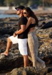 Ibiza 10 juli 2012
Wesley Sneijder en zijn vrouw Yolanthe Sneijder Cabau verliefd op ibiza genieten van de ondergaande zon.
Peter Smulders bv