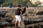 Ibiza 10 juli 2012
Wesley Sneijder en zijn vrouw Yolanthe Sneijder Cabau verliefd op ibiza genieten van de ondergaande zon.
Peter Smulders bv