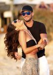Ibiza 10 juli 2012
Wesley Sneijder en zijn vrouw Yolanthe Sneijder Cabau verliefd op ibiza genieten van de ondergaande zon.
Peter Smulders bv