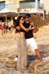 Ibiza 10 juli 2012
Wesley Sneijder en zijn vrouw Yolanthe Sneijder Cabau verliefd op ibiza genieten van de ondergaande zon.
Peter Smulders bv