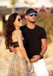 Ibiza 10 juli 2012
Wesley Sneijder en zijn vrouw Yolanthe Sneijder Cabau verliefd op ibiza genieten van de ondergaande zon.
Peter Smulders bv