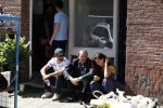Amsterdam 10 augustus 2012
Yolanthe Sneijder Cabau Najib Amhali en Johnny de Mol bij opnames film Valentino.
Peter Smulders bv