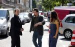 Amsterdam 10 augustus 2012
Yolanthe Sneijder Cabau Najib Amhali en Johnny de Mol bij opnames film Valentino.
Peter Smulders bv