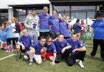 Amsterdam 29 juni 2013
Voetbaltournooi op de toekomst (ajax) voor de stichting de upside van down
met diverse bn ers en oud voetballers.. Syndroom van down. Aad de Mos
Peter Smulders bv