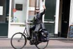Amsterdam 1 juli 2013
Ans Markus op de fiets.
Peter Smulders bv