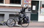 Amsterdam 1 juli 2013
Ans Markus op de fiets.
Peter Smulders bv