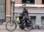 Amsterdam 1 juli 2013
Ans Markus op de fiets.
Peter Smulders bv