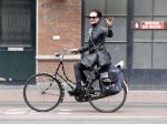 Amsterdam 1 juli 2013
Ans Markus op de fiets.
Peter Smulders bv